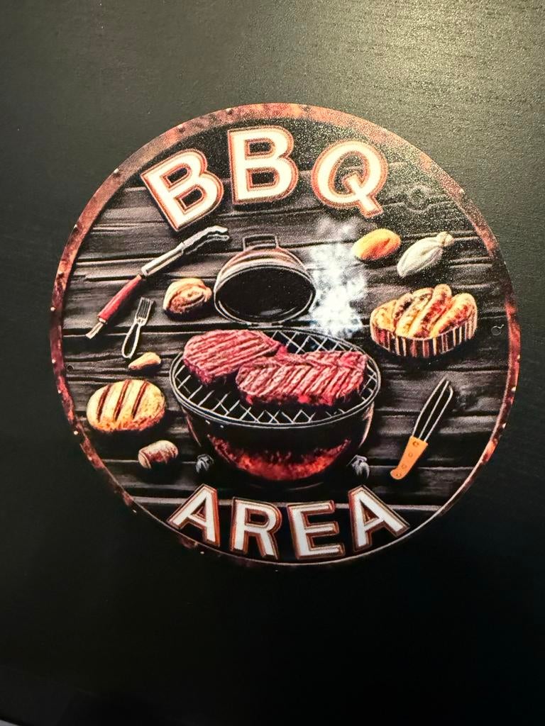 BBQ wandbordje, Ophalen of Verzenden, Nieuw