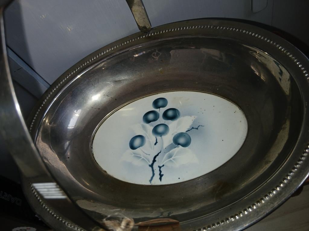 Art nouveau hengselschaal, Antiek en Kunst, Ophalen of Verzenden