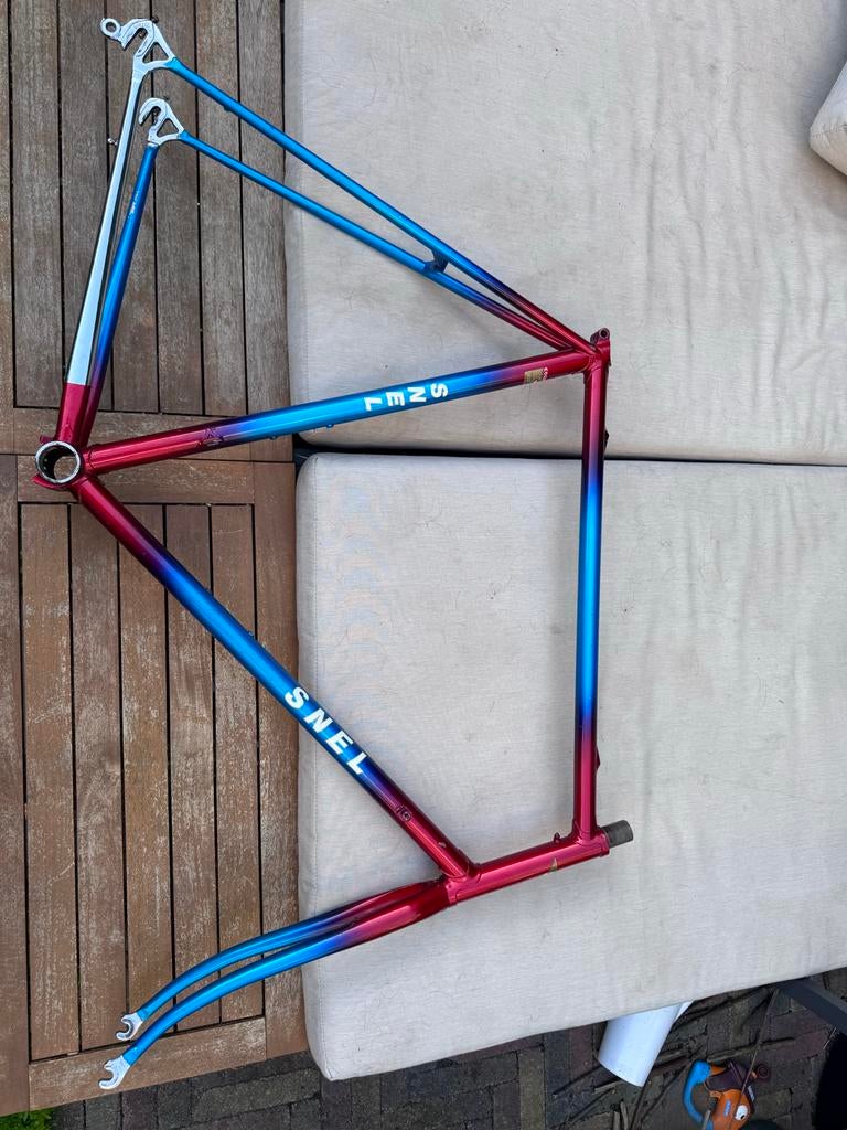 SNEL (Utrecht) racefiets frame columbus slx 60cm cc, Frame, Gebruikt, Staal, Ophalen of Verzenden