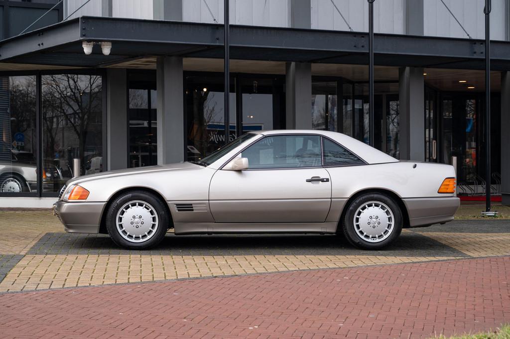 Mercedes-Benz SL-Klasse 300 SL-24 ( R129 ) (bj 1991), Automaat, Cabriolet, Zilver of Grijs, Achterwielaandrijving
