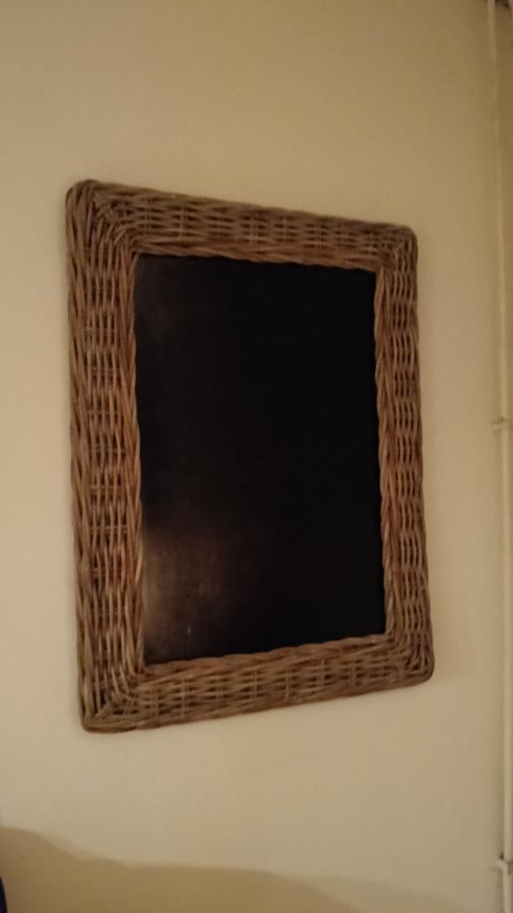 Riviera Maison stijl krijtbord., Ophalen, Overige materialen, Minder dan 50 cm, 50 tot 75 cm