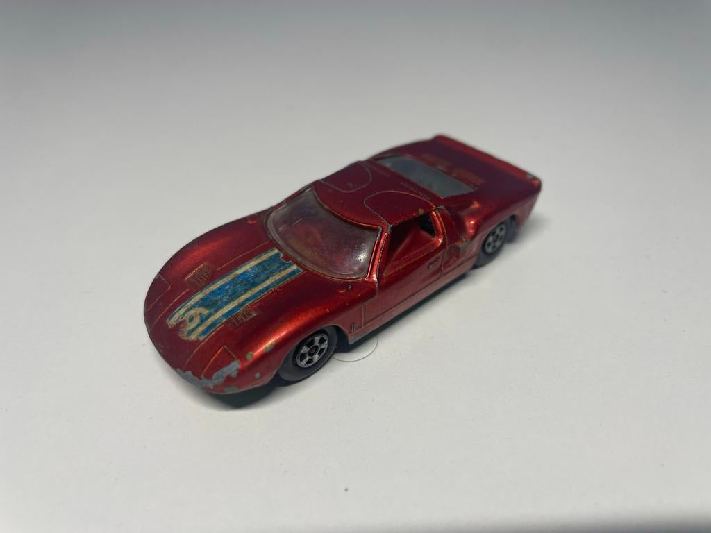 Matchbox Superfast No. 41 Ford GT - Vintage Speelgoedauto, Hobby en Vrije tijd, Modelauto's | 1:43, Ophalen of Verzenden, Gebruikt