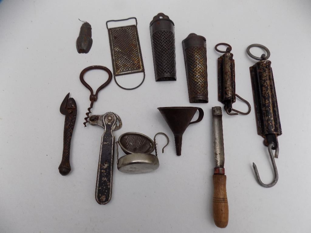 Keukenaccessoires antiek brocante ter decoratie vintage, Ophalen of Verzenden, Gebruikt