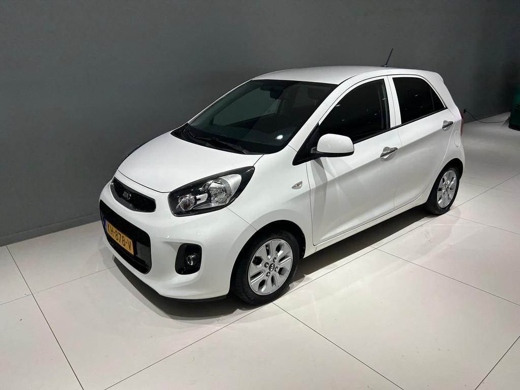 KIA Picanto 1.0 CVVT 66 PK 5D ComfortPlusLine Navigator, 65 pk, 12 maanden, Stof, Gebruikt