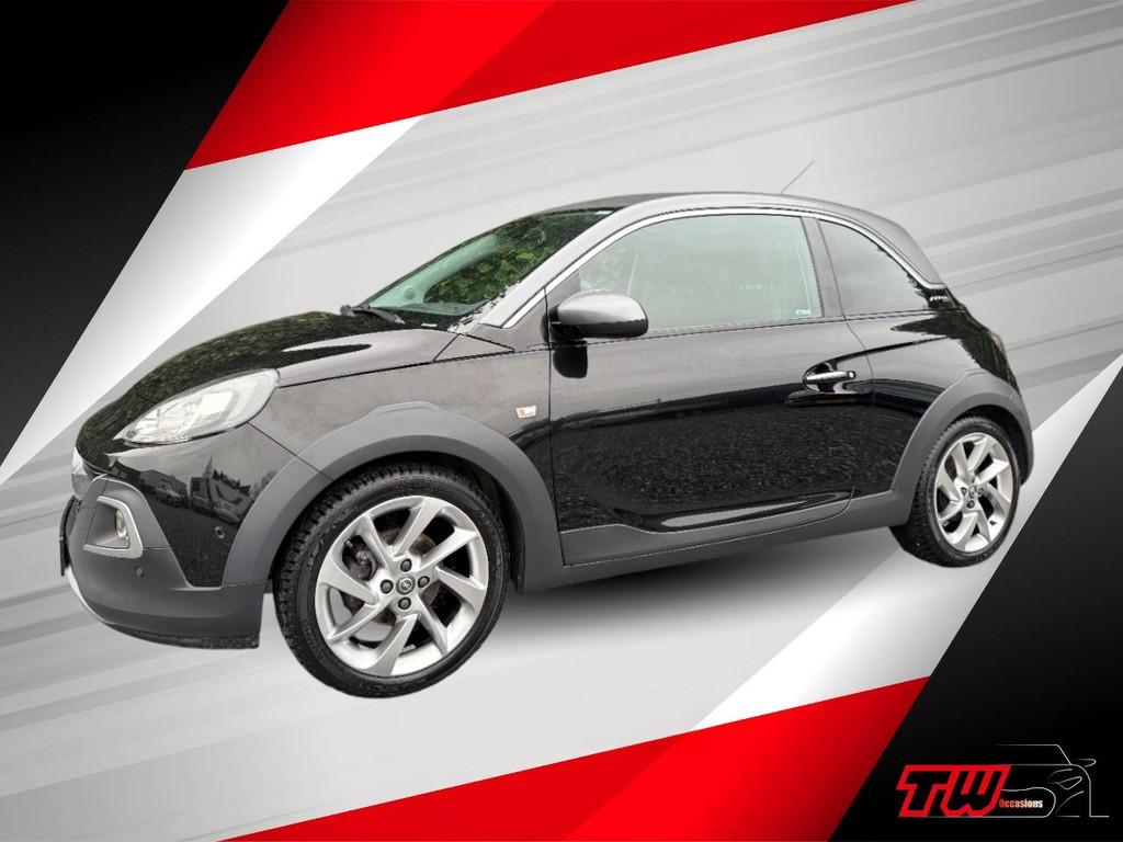 Opel ADAM 1.4 Hardwell Edition|OPEN DAK|CRUISE|CARPLAY|STOEL, Voorwielaandrijving, 4 cilinders, 4 stoelen, Zwart