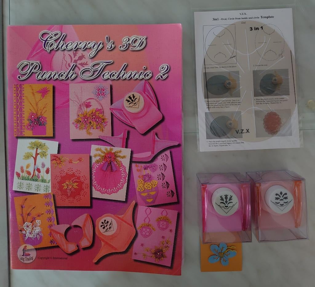 boek pons techniek + 3 in 1 ponsmal + 2 ponsen Nieuw, Verzenden, Nieuw, Overige typen