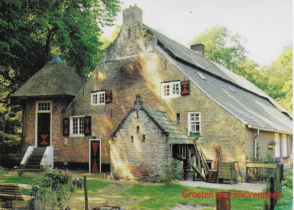 Hilvarenbeek Gelopen Ansichtkaart ( B4636 ), Ophalen of Verzenden, 1980 tot heden, Gelopen