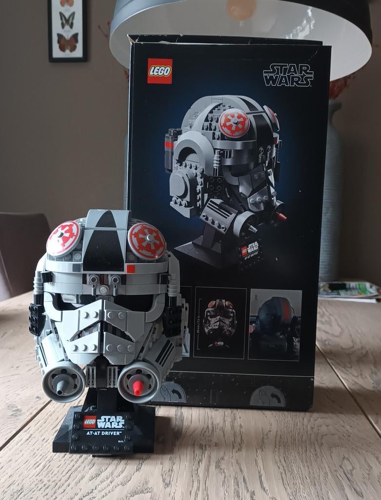 LEGO Star Wars - AT-AT Driver Helmet (75429), Ophalen of Verzenden, Zo goed als nieuw, Complete set, Lego