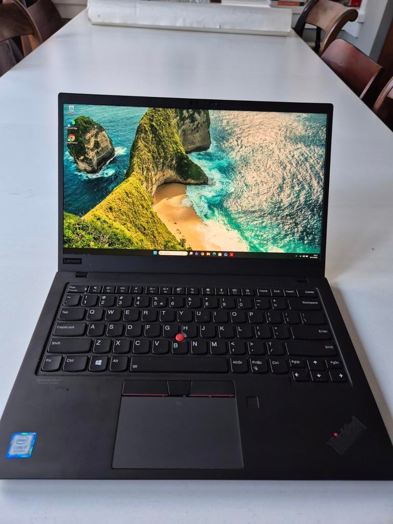 Lenovo Thinkpad X1 Carbon 7th gen i7 16gb 480 ssd, Computers en Software, Windows Laptops, Ophalen of Verzenden, 14 inch, 2 tot 3 Ghz