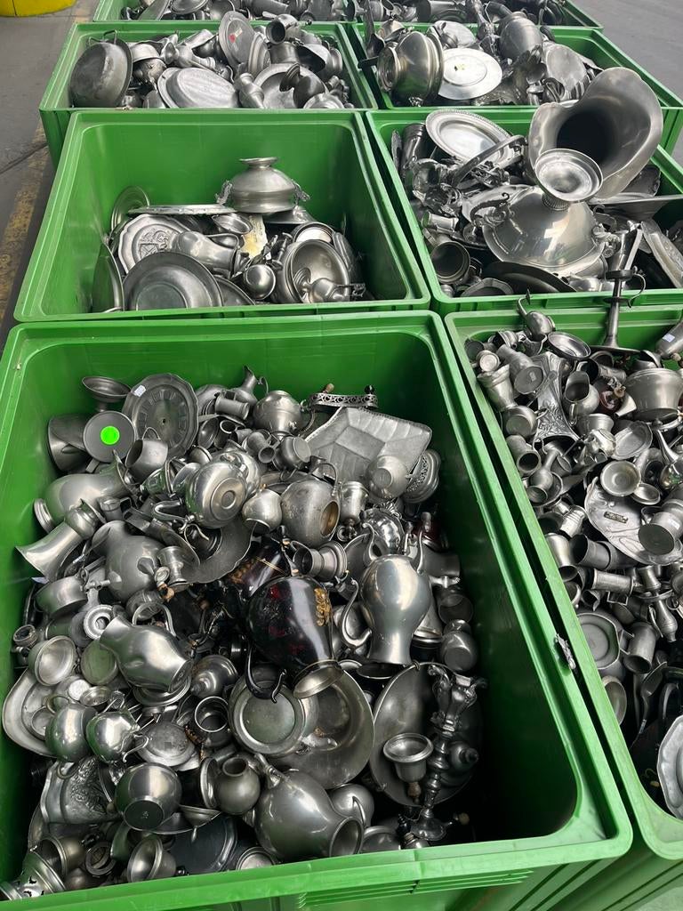 Inkoop van tin tegen top prijzen, Ophalen of Verzenden