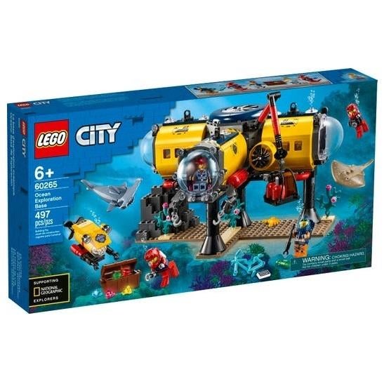 LEGO City 60265 Oceaan Onderzoeksbasis * ’t LEGOhuis *, Ophalen of Verzenden, Nieuw, Complete set, Lego