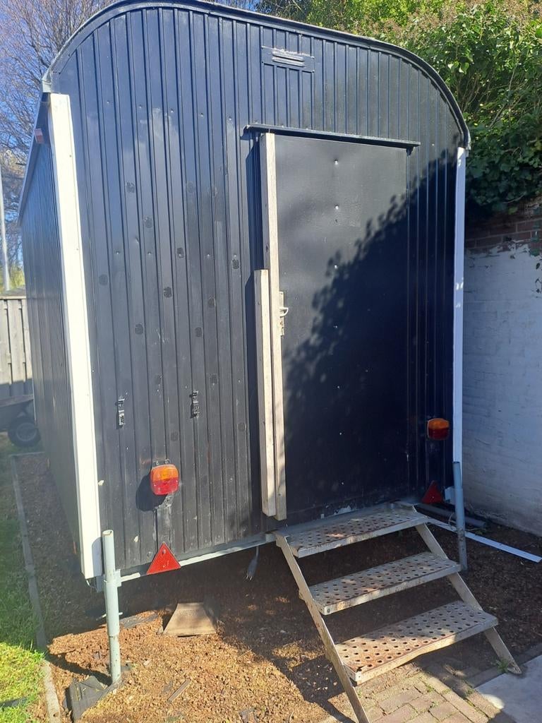 Schaftkeet pipowagen bouwkeet, Ophalen of Verzenden