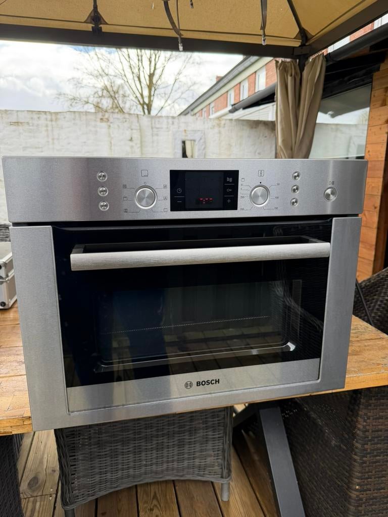 Bosch combimagnetron inbouw 45x60, Combimagnetron, Crisp, Ophalen of Verzenden, Zo goed als nieuw