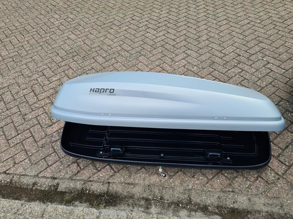 In goede staat grote Hapro Carver 5.5 EF dakkoffer skibox, Ophalen of Verzenden, Zo goed als nieuw