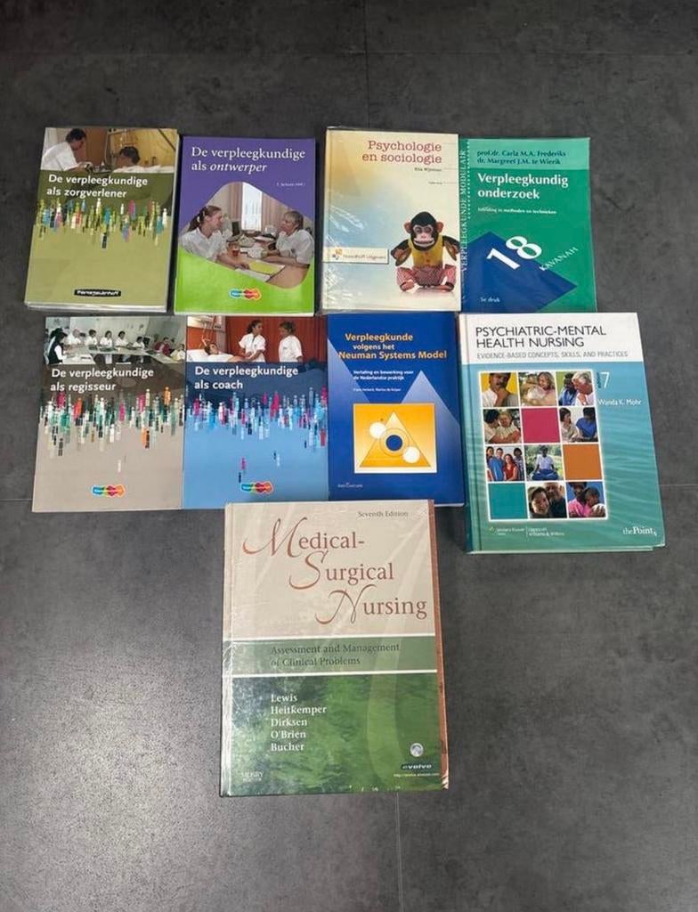 Verpleegkundige boeken, Ophalen of Verzenden, Gamma, Gelezen, HBO