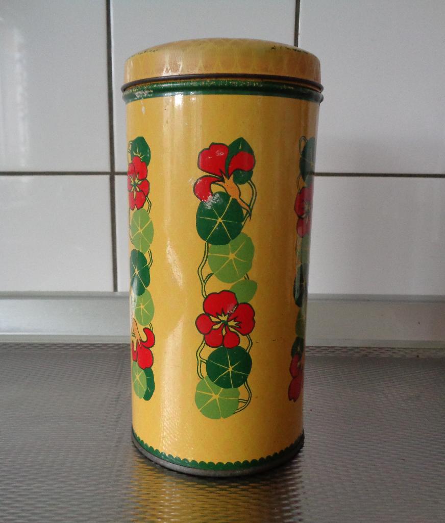 Verkade beschuit voorraadbus. Bekijk ook de binnenkant !, Verzamelen, Ophalen of Verzenden, Zo goed als nieuw, Beschuit, Verkade