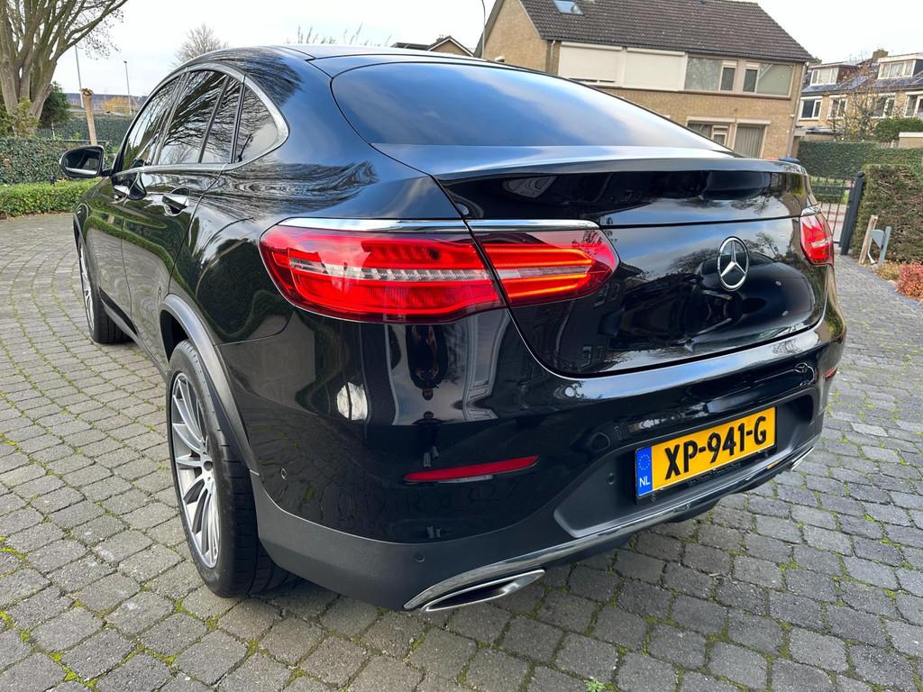 Mercedes-Benz GLC-klasse Coupé 250 4MATIC AMG, Leder, VOL!, Automaat, Gebruikt, 4 cilinders, Zwart