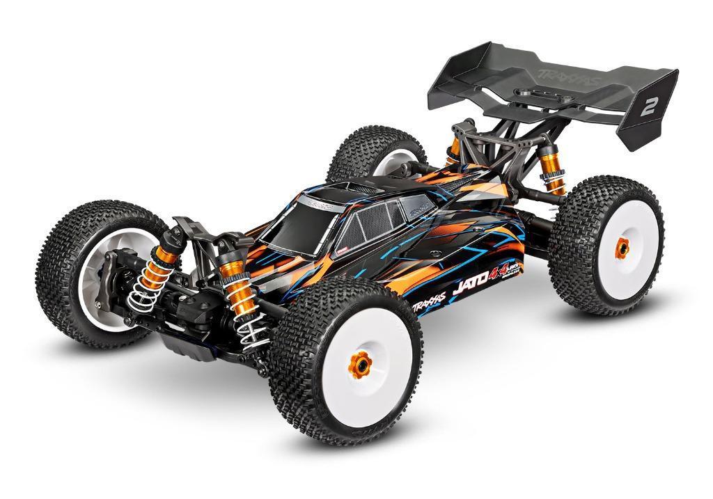 Traxxas Jato 4X4 VXL 4S Buggy Orange, Ophalen of Verzenden, Nieuw