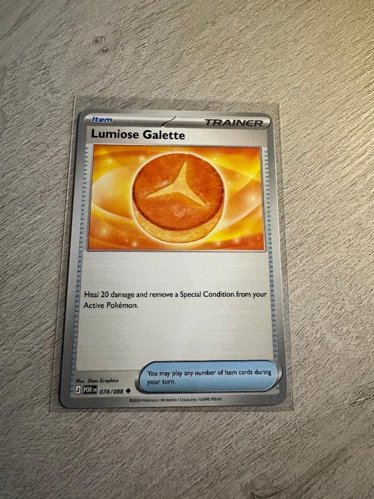 Lumiose Galette 078/088 Perfect Order - Pokémon Kaart, Ophalen of Verzenden, Nieuw, Losse kaart