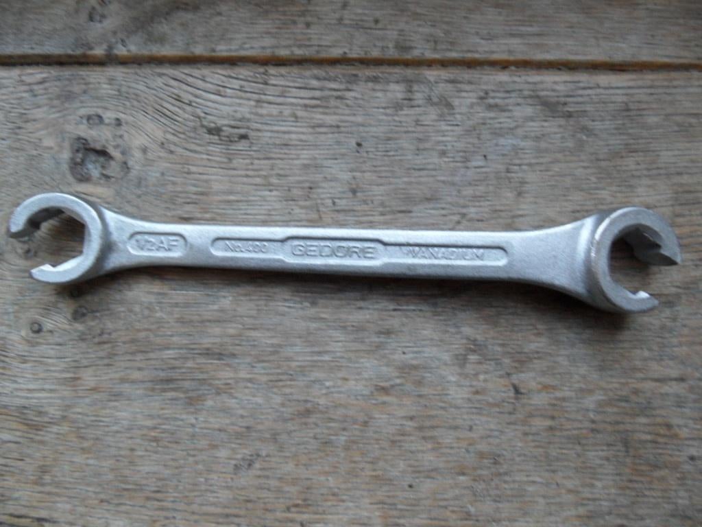 Gedore No 400 open ringsleutel 1/2 9/16, Ophalen of Verzenden, Zo goed als nieuw