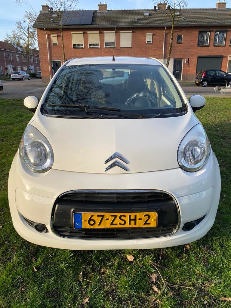 Citroën C1 1.0 3-DRS 2009 Wit, Auto's, Citroën, Voorwielaandrijving, 4 stoelen, C1, Handgeschakeld