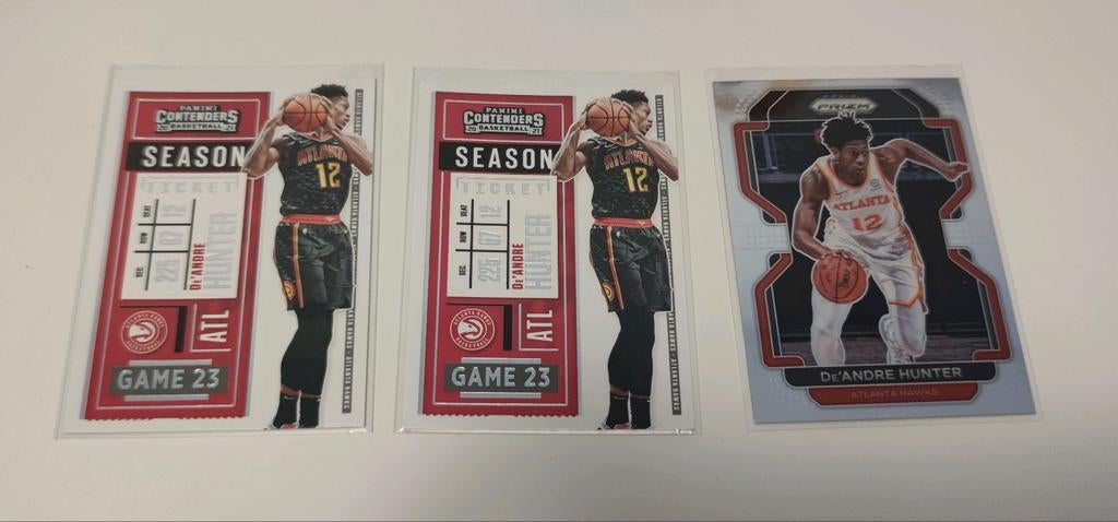 De'Andre Hunter Panini Contenders & Prizm kaarten, Ophalen of Verzenden