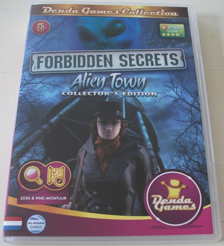 PC Game *** FORBIDDEN SECRETS *** Alien Town, Spelcomputers en Games, Games | Pc, Puzzel en Educatief, 1 speler, Ophalen of Verzenden