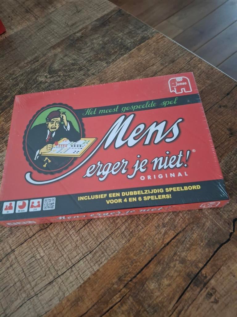 Mens erger je niet, Ophalen of Verzenden, Nieuw