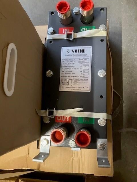 272. Danfoss Nibe warmtewisselaar S4A-IT10-10-TL, Ophalen of Verzenden, Nieuw