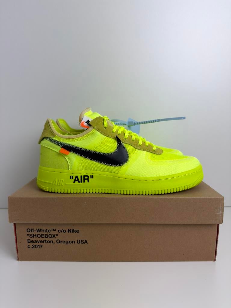 Nike x Off-White Air Force 1 Low Volt Maat 44.5 / 44.5, Overige kleuren, Ophalen of Verzenden, Sneakers of Gympen, Zo goed als nieuw