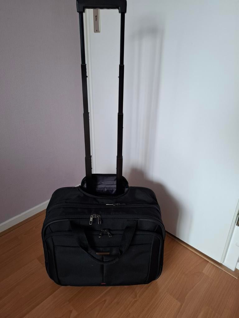 Samsonite trolley laptoptas, zo goed als nieuw, Computers en Software, Laptoptassen, Ophalen of Verzenden, 17 inch of meer, Zo goed als nieuw