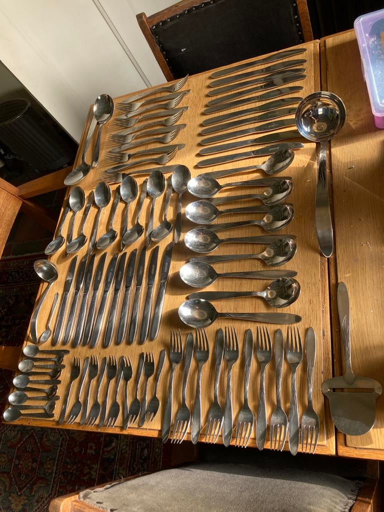 Gero 520 10-persoons bestek. Tango vlammetje, Ophalen of Verzenden