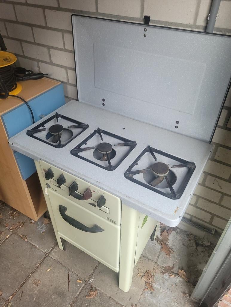 Vintage Kookstel Nestor Martin 4420 - Uniek Interieuritem, Gebruikt, Verzenden, 60 cm of meer, 3 kookzones of minder