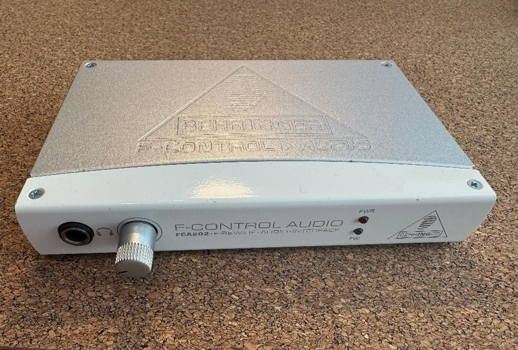 Behringer F control audio FCA202, Ophalen of Verzenden, Zo goed als nieuw, Audio
