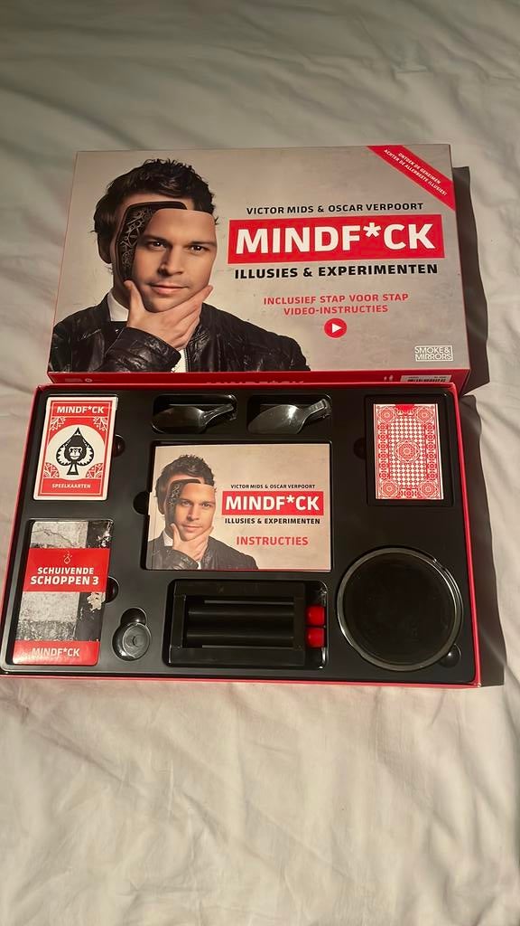 Mindfuck goochel doos, Ophalen, Gebruikt, Ontdekken