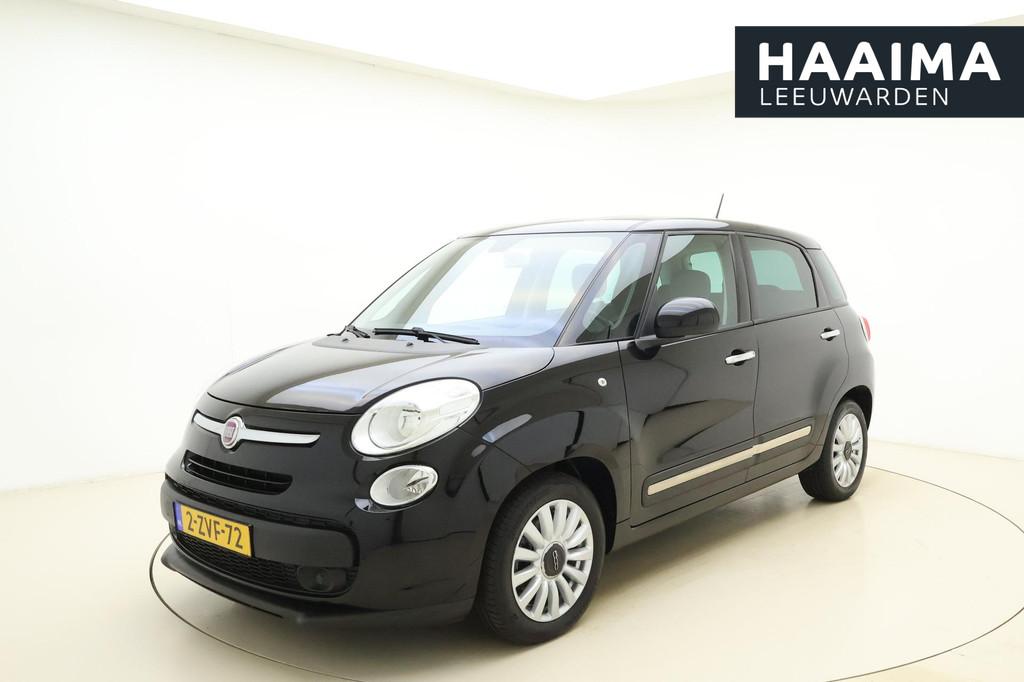 Fiat 500 L 0.9 TwinAir Easy Eco | Trekhaak | Airco | Weinig, Stof, Gebruikt, Euro 6, Zwart