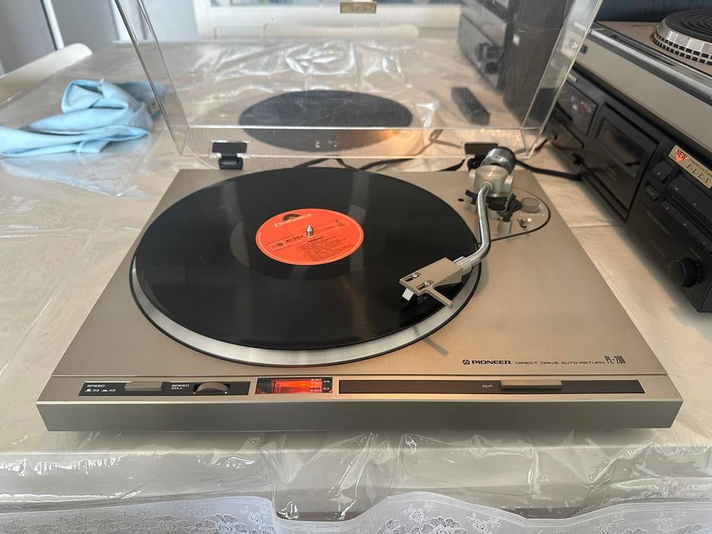 Pioneer PL-200 Direct Drive Auto-Return Platenspeler, Gebruikt, Automatisch, Ophalen of Verzenden, Pioneer