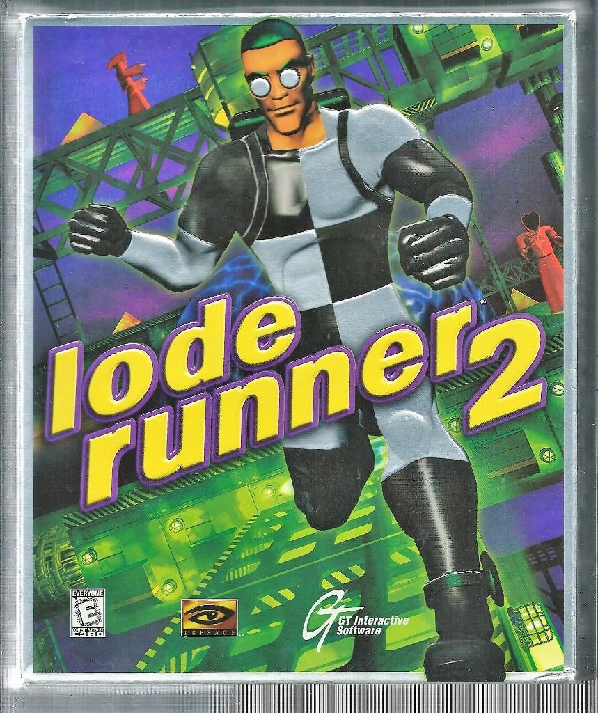 Lode runner 2 game in bigbox  boekje in Engels, Avontuur en Actie, Gebruikt, 1 speler, Eén computer
