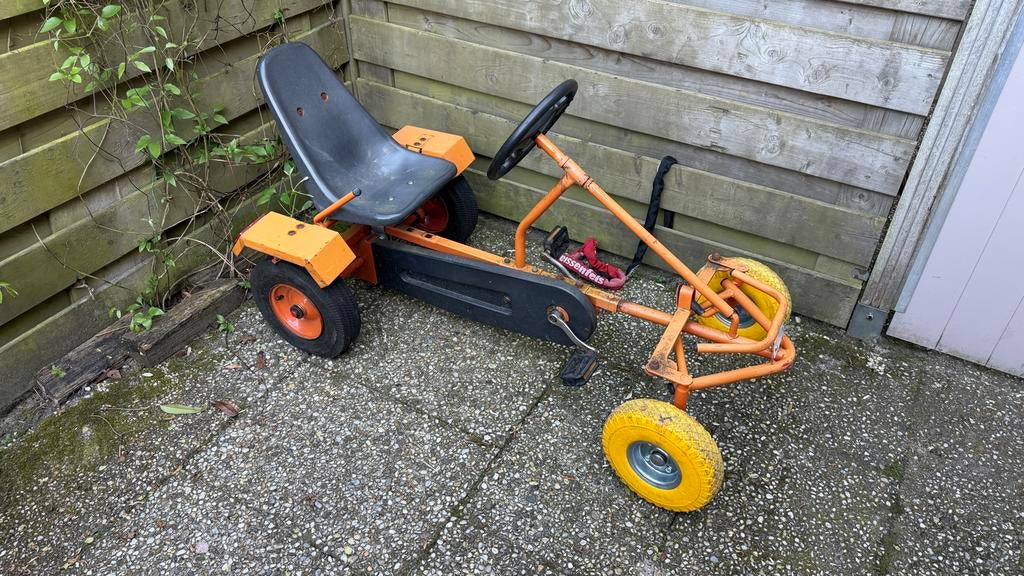 Skelter met vrijloop en handrem - achterband lek, Ophalen, Gebruikt, Overige merken, Vrijloopautomaat