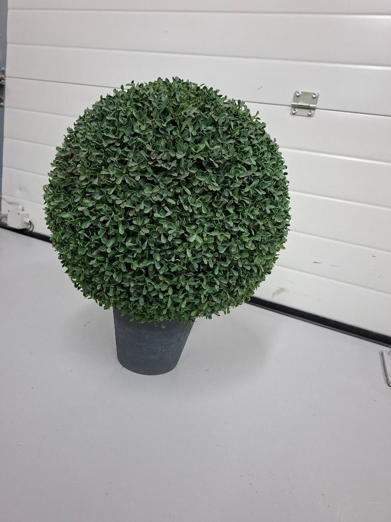 Kunststof buxusbol, Huis en Inrichting, Ophalen, Groen, Kunstplant, Nieuw