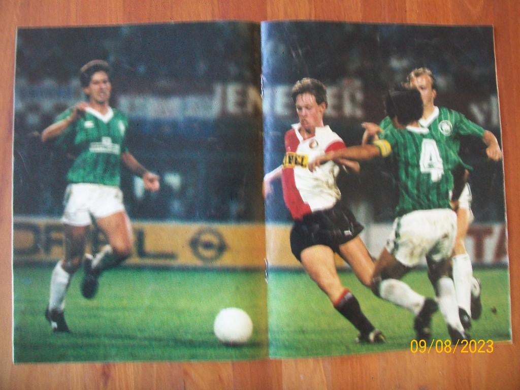 Poster Mario Been - Eppo 1985 ( Feyenoord), Verzenden, Zo goed als nieuw, Feyenoord, Boek of Tijdschrift