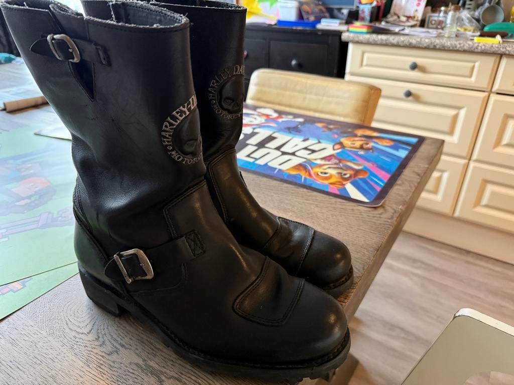 Harley Davidson motor laarzen boots, Ophalen of Verzenden, Tweedehands, Laarzen