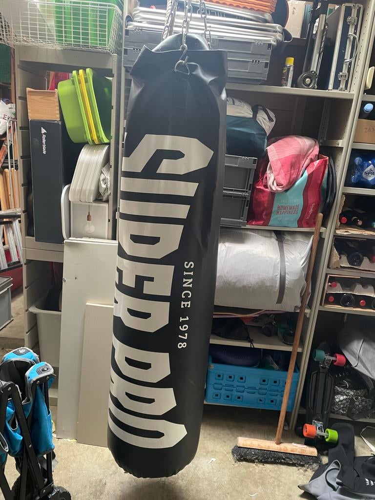 Bokszak Super Pro 150cm water, Sport en Fitness, Boksen, Ophalen of Verzenden, Zo goed als nieuw, Bokszak