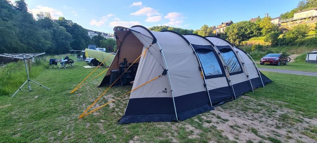 Redwood Birch 440 TC - Ruime 6-persoons familietent, Ophalen, Zo goed als nieuw, Tot en met 6