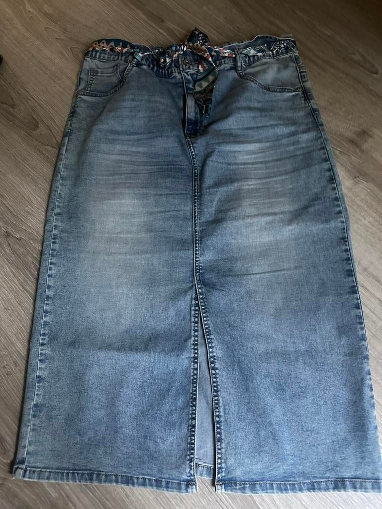 Geisha Jeans rok XL, Blauw, Maat 46/48 (XL) of groter, Ophalen of Verzenden, Zo goed als nieuw