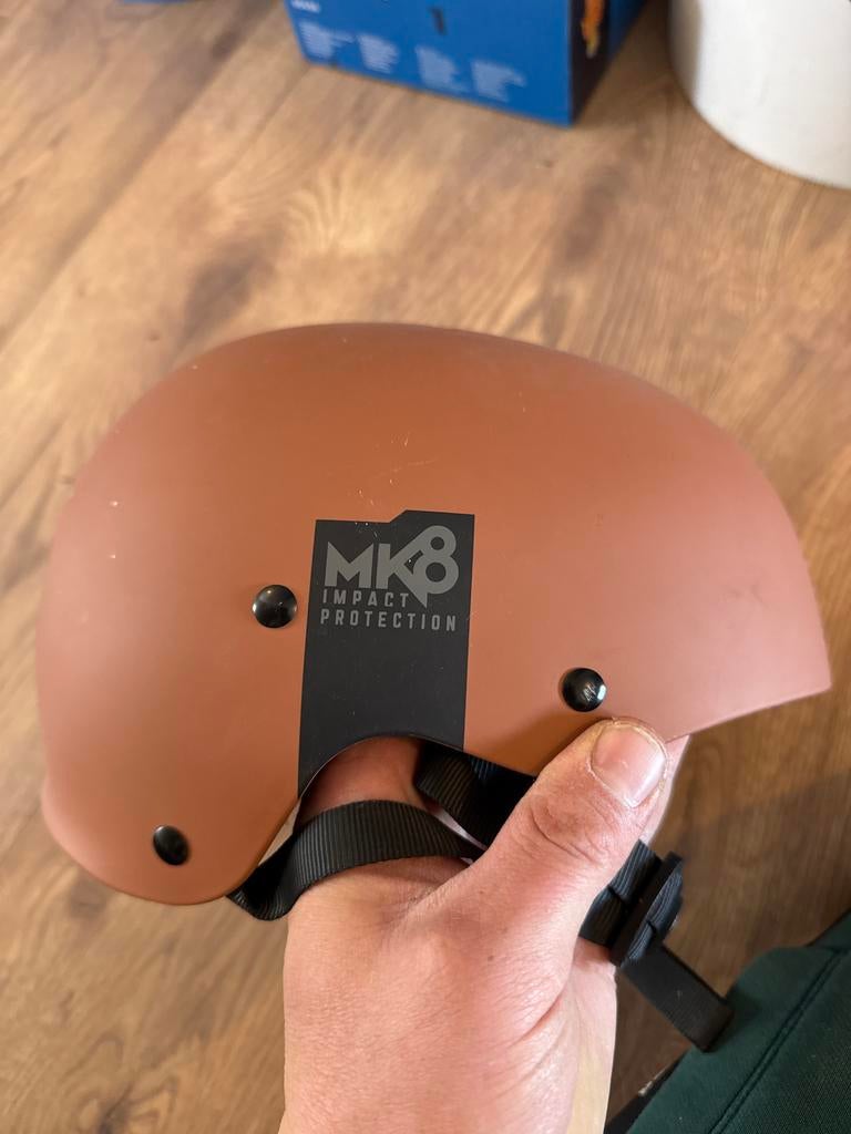 Mystic Waterski Helm - Bruin MK8 Impact Protection, Watersport en Boten, Ophalen, Gebruikt, Overige typen