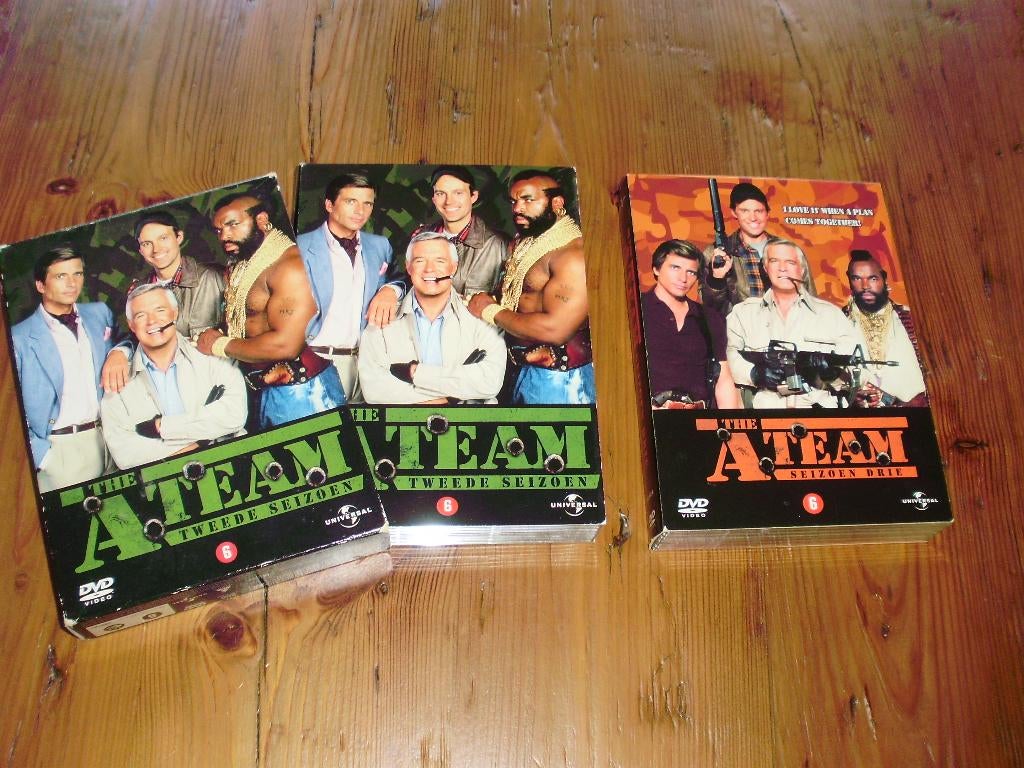 The A team / DVD / serie / seizoen 2 en 3 / A-team, Cd's en Dvd's, Dvd's | Tv en Series, Vanaf 12 jaar, Ophalen of Verzenden, Gebruikt