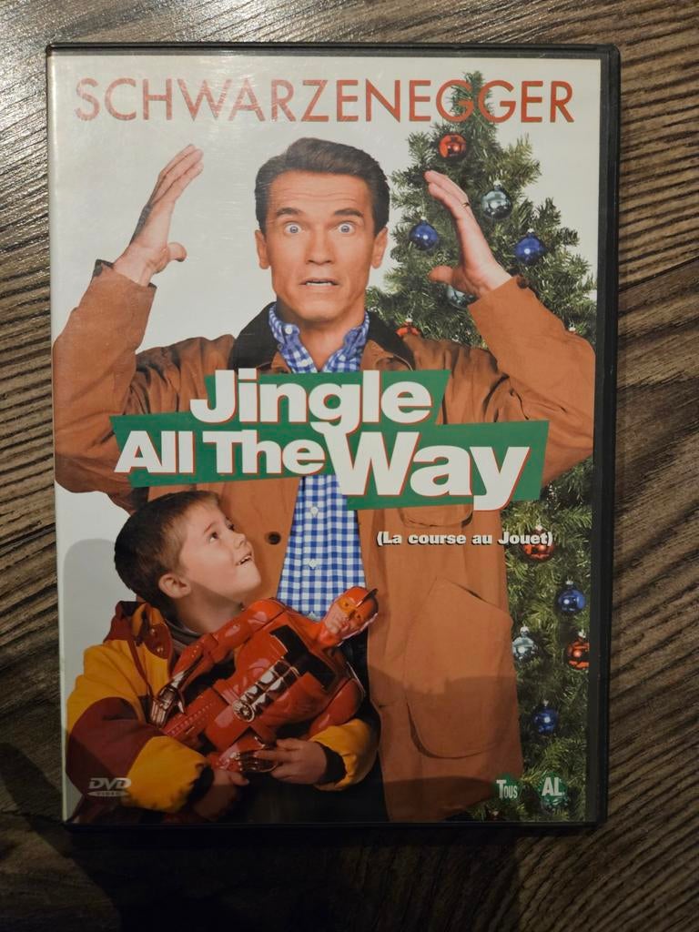 Kerst Komedie DVD - Jingle All The Way, Alle leeftijden, Ophalen of Verzenden, Zo goed als nieuw, Overige genres