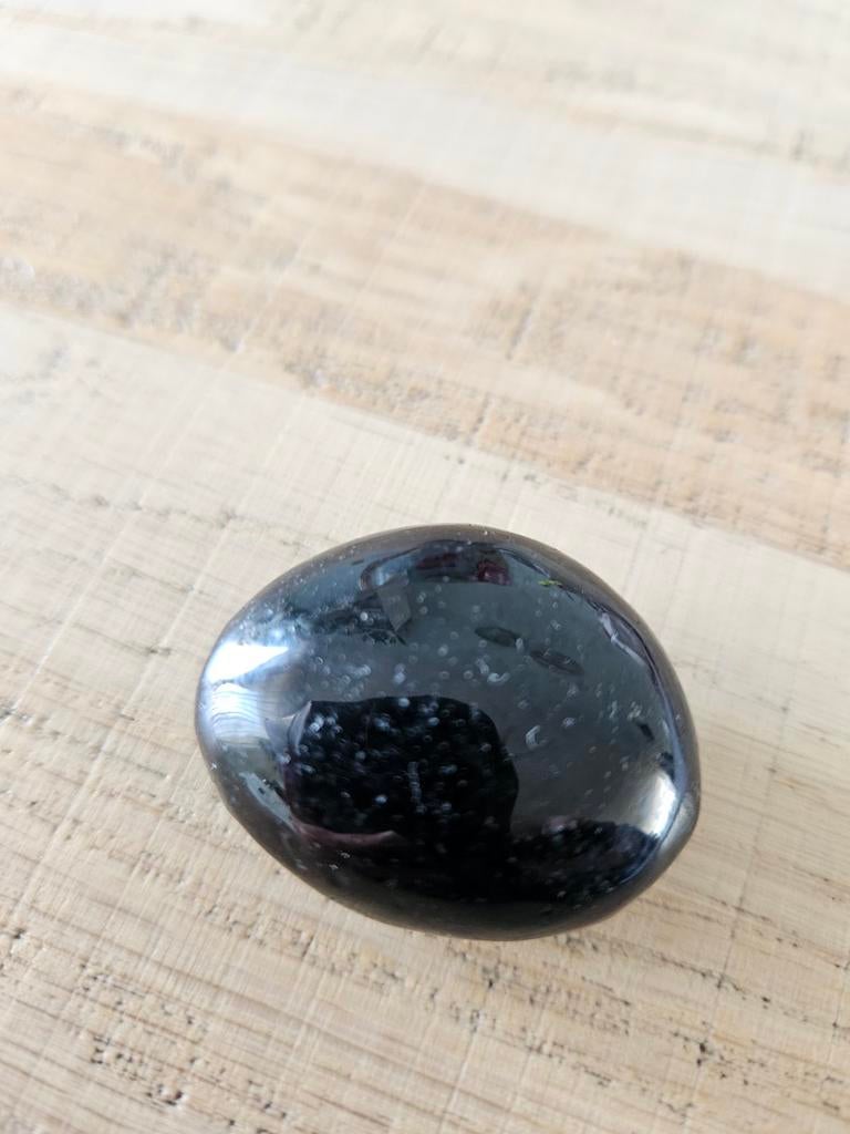 Edelsteen: Obsidiaan zaksteen 3,5x3cm, Ophalen of Verzenden