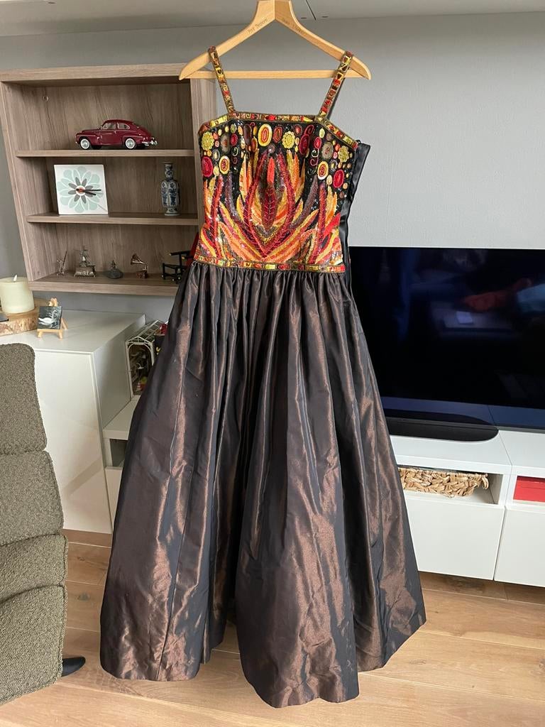 Vintage jurk Escada Couture maat 38, Ophalen, Dames